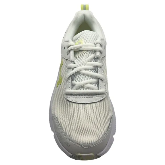 New Under Armour Charged Assert 10 White Sonic Yellow Women’s 8.5