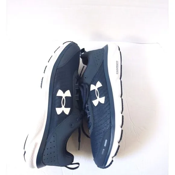 New! UNDER ARMOUR Men's Charged Assert 8 Sneakers Running Shoes Blue 8.5 NWOB