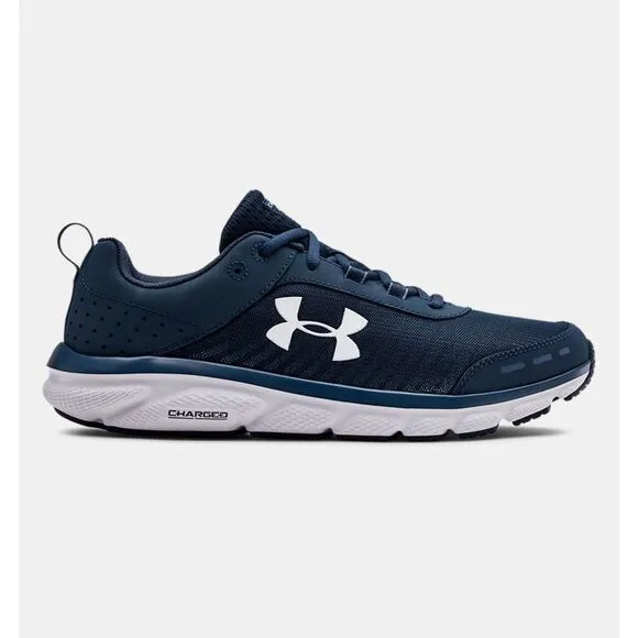 New! UNDER ARMOUR Men's Charged Assert 8 Sneakers Running Shoes Blue 8.5 NWOB