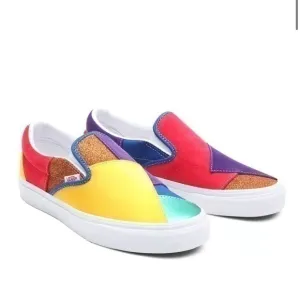 NEW Vans (3TB44B) Pride Classic Slip-On Shoes -Patchwork Size 6.5 Women’s