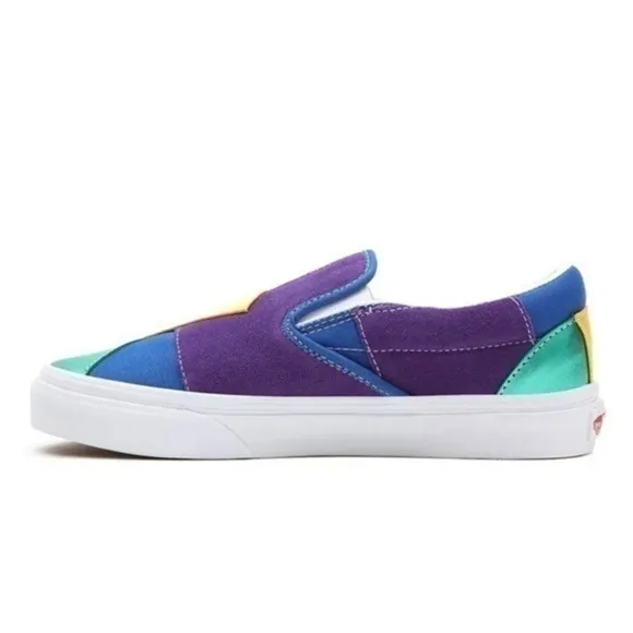 NEW Vans (3TB44B) Pride Classic Slip-On Shoes -Patchwork Size 6.5 Women’s