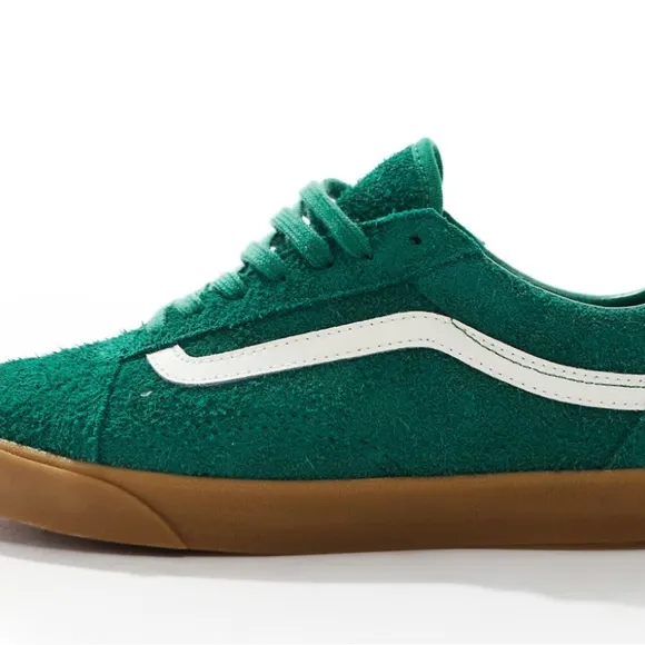 New Vans Old Skool LowPro Green/Gum Sneakers Low-Top Shoes Sizes 8.5, 9, 9.5 Men