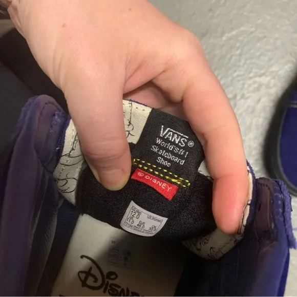 NEW Vans shoes Disney Sorcerers Apprentice Men’s Sz 12 Mickey Mouse Fantasia