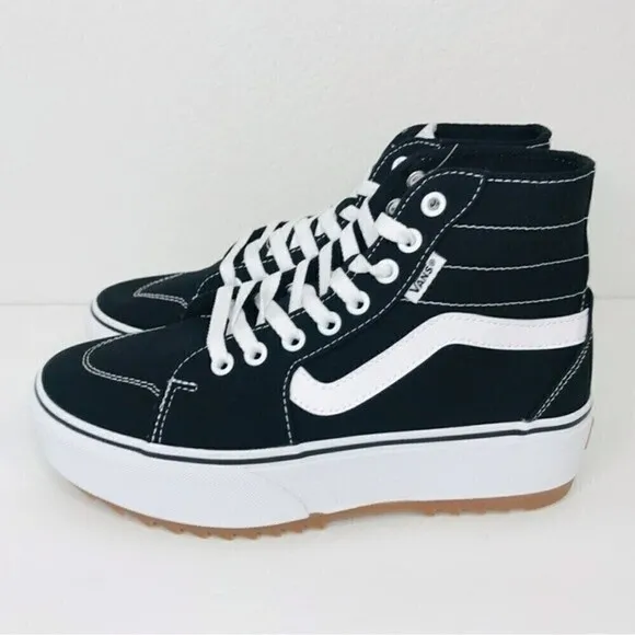 New! Vans Women's Filmore Hiker Platform High Top Lug Sole Sneaker Shoes