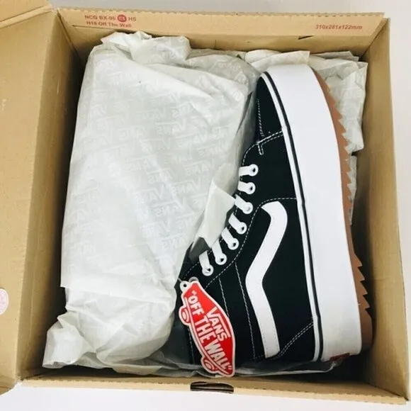 New! Vans Women's Filmore Hiker Platform High Top Lug Sole Sneaker Shoes