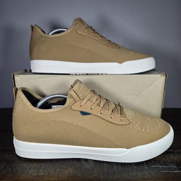NEW Vessi Weekend Sneaker Mens Size 13 Waterproof Shoes Sneakers Oak Brown White