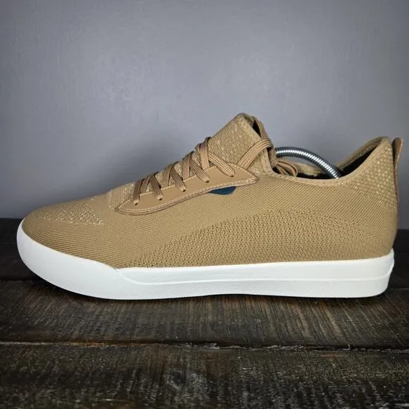 NEW Vessi Weekend Sneaker Mens Size 13 Waterproof Shoes Sneakers Oak Brown White