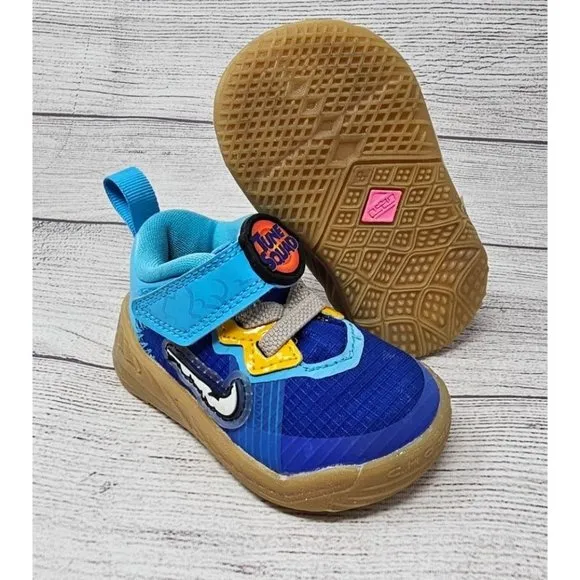 NEW WITH BOX!! Nike‎ Lebron XVIII Low (TD) Space Jam shoes toddler size 3C