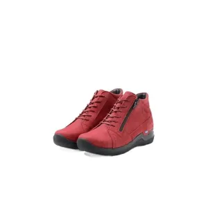 NEW WOLKY women's why shoes in oxblood nubuck