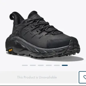 NEW Women’s Hoka Kaha 2 Low GTX all black size 6.5