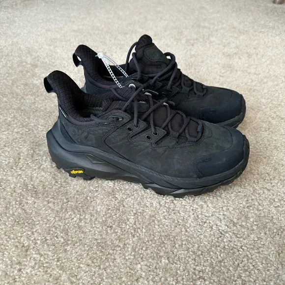 NEW Women’s Hoka Kaha 2 Low GTX all black size 6.5