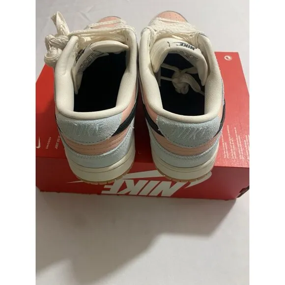 New Women’s Size 12 - Nike Dunk Low Glacier Blue Arctic Orange HJ7341 474