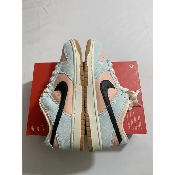 New Women’s Size 12 - Nike Dunk Low Glacier Blue Arctic Orange HJ7341 474