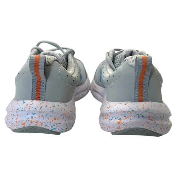 New Women's Under Armour Charged Assert 10 Paint Splatter Running Shoes- Size 6