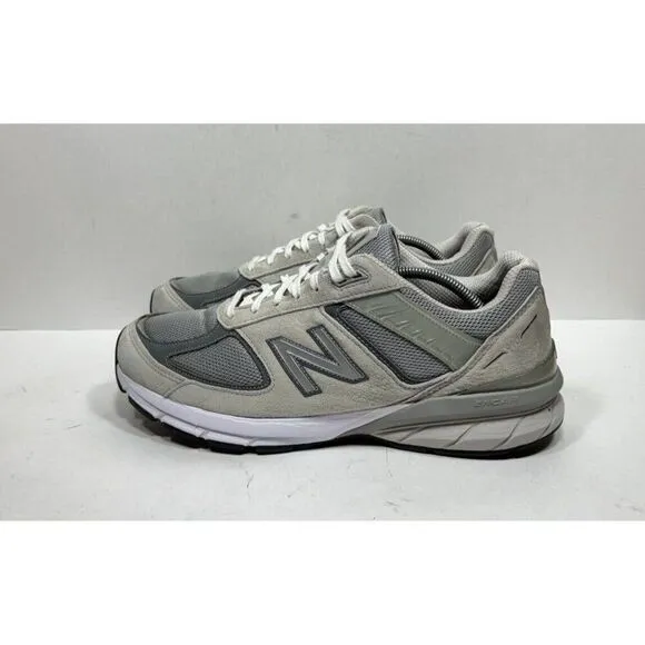 New Balance 990v5 Shoes Mens Size 11.5 4E XWide Gray Low Top Sneaker M990GL5