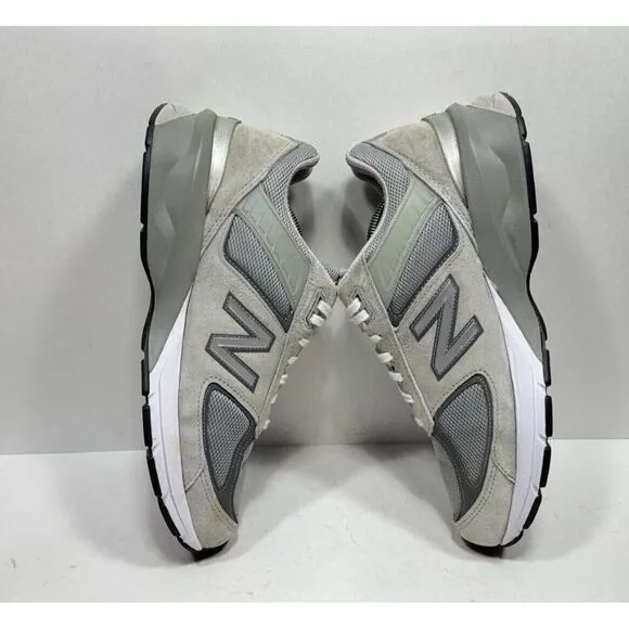 New Balance 990v5 Shoes Mens Size 11.5 4E XWide Gray Low Top Sneaker M990GL5