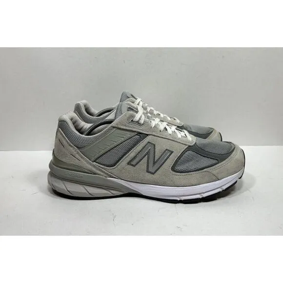 New Balance 990v5 Shoes Mens Size 11.5 4E XWide Gray Low Top Sneaker M990GL5