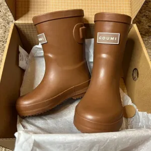 NIB Goumi Kids Muddies Sienna SZ 8 Toddler Rain Boots Shoes