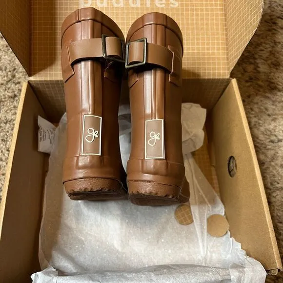 NIB Goumi Kids Muddies Sienna SZ 8 Toddler Rain Boots Shoes