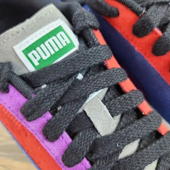 🩵NIB Puma Clyde Culture Multicolor Sneakers Men's 9.5