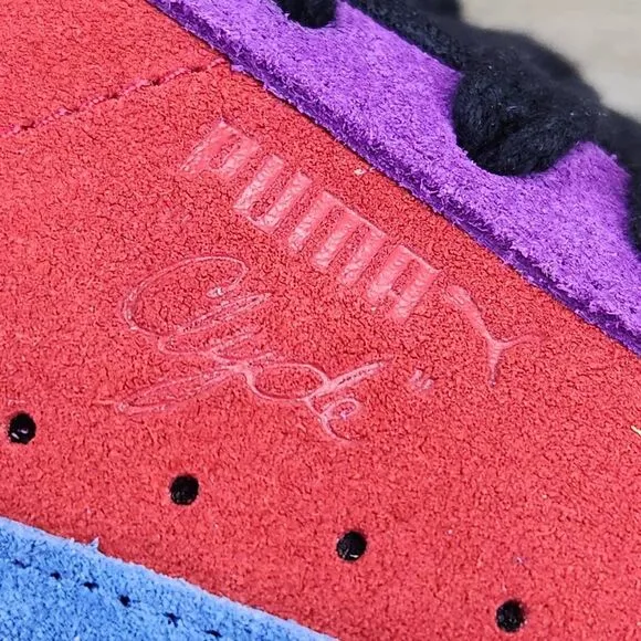 🩵NIB Puma Clyde Culture Multicolor Sneakers Men's 9.5