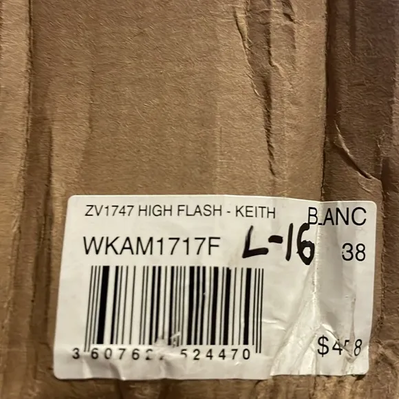 NIB | Zadig And Voltaire High Top Flash Keith Sneakers with Dust Bag FR38/US7‎