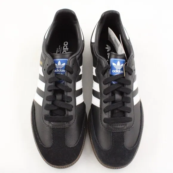 NIDB Adidas Women's Samba OG Sneakers in Black/White US Size 7.5 (IG9031)
