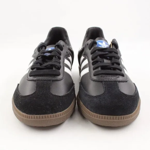 NIDB Adidas Women's Samba OG Sneakers in Black/White US Size 7.5 (IG9031)