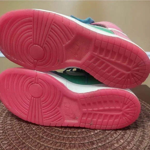 Nike 6.0 High Dunk Womens Sneaker Skater Shoes Sz 9 Retro 454054-136