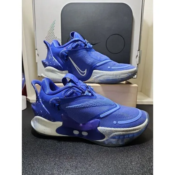 Nike Adapt BB 2.0 Basketball Shoes Astronomy Blue Auto Lace