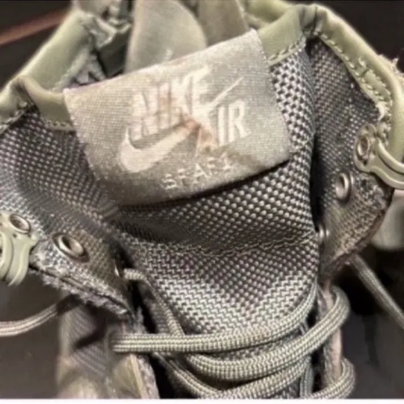 Nike af sf 1 Gray High-Top Sneakers Finish