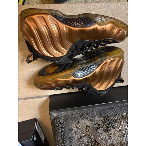 Nike Air Foamposite One Copper Men’s Tennis Shoes Rare! Size 10.5