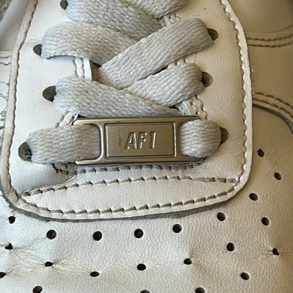 Nike Air Force 1 '07 AF1 Sneakers Basketball Shoes White Women's Size 10