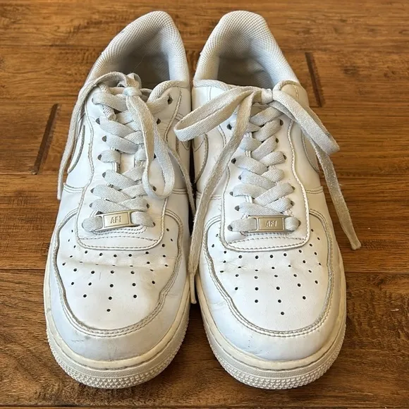 Nike Air Force 1 '07 AF1 Sneakers Basketball Shoes White Women's Size 10