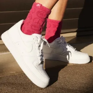 Nike Air Force 1 '07 AF1 Sneakers Basketball Shoes White Women's Size 10
