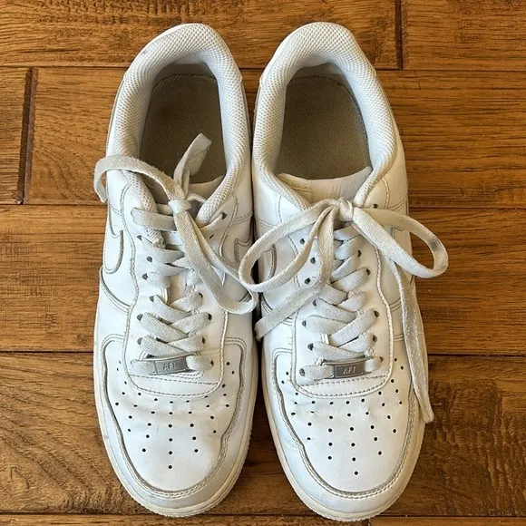 Nike Air Force 1 '07 AF1 Sneakers Basketball Shoes White Women's Size 10