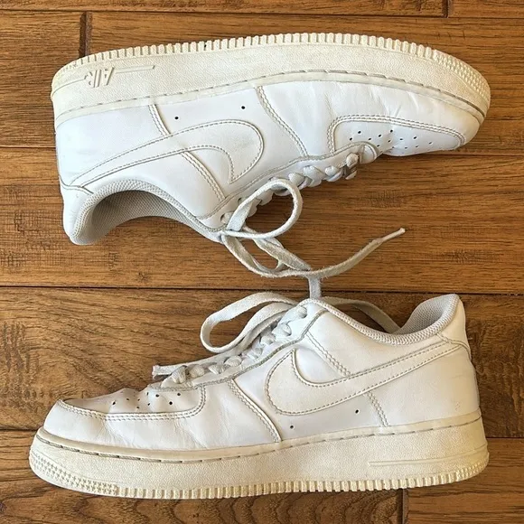 Nike Air Force 1 '07 AF1 Sneakers Basketball Shoes White Women's Size 10