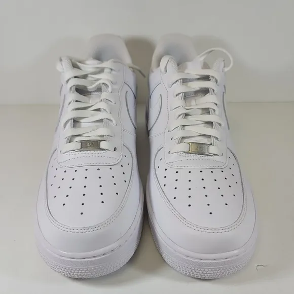 Nike Air Force 1 '07 Low Triple White CW2288-111 Mens Size 13 New In Box Shoes