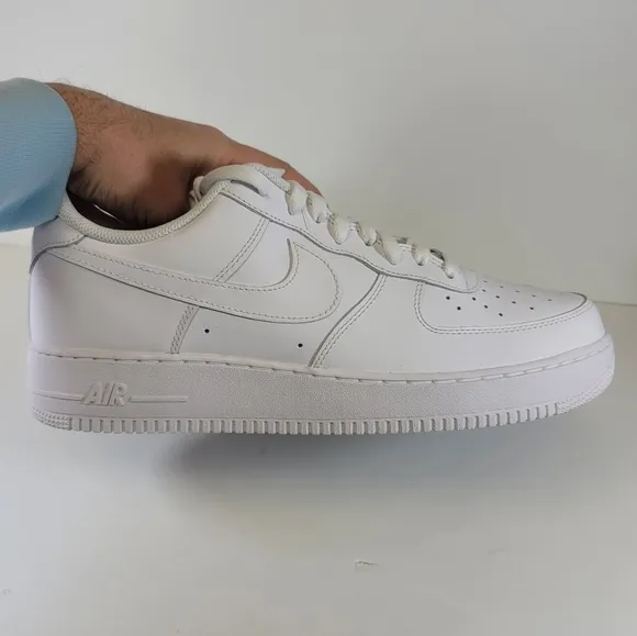 Nike Air Force 1 '07 Low Triple White CW2288-111 Mens Size 13 New In Box Shoes