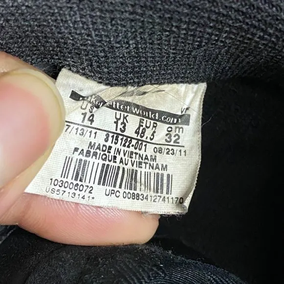 Nike Air Force 1 &quot;Since 82&quot; Men's Black Sneaker Edition
