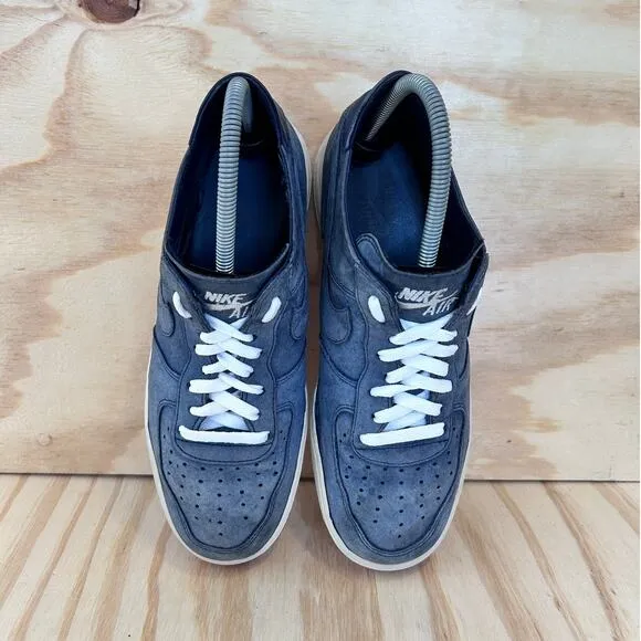 Nike - Air Force 1 Deconstruct Low - Sneakers - Blue - Men's - 9 - 511454-400