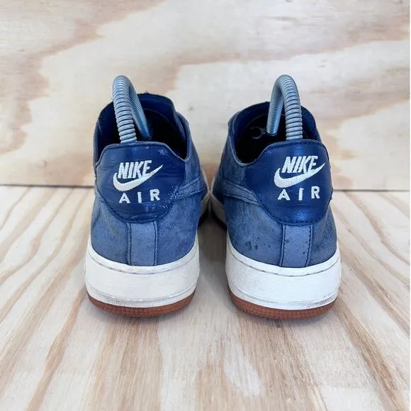Nike - Air Force 1 Deconstruct Low - Sneakers - Blue - Men's - 9 - 511454-400