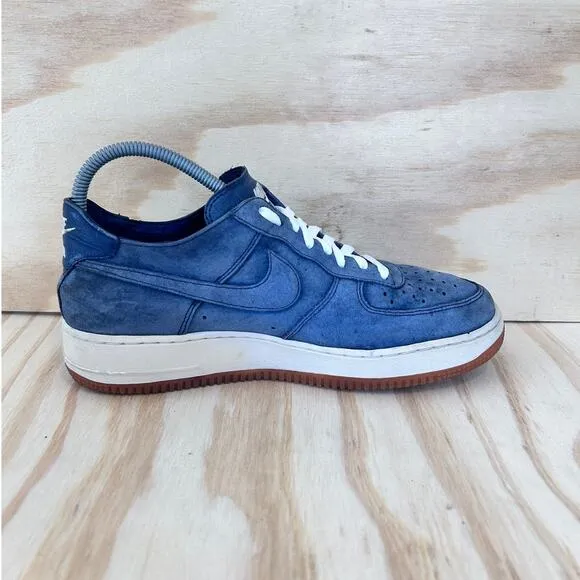 Nike - Air Force 1 Deconstruct Low - Sneakers - Blue - Men's - 9 - 511454-400
