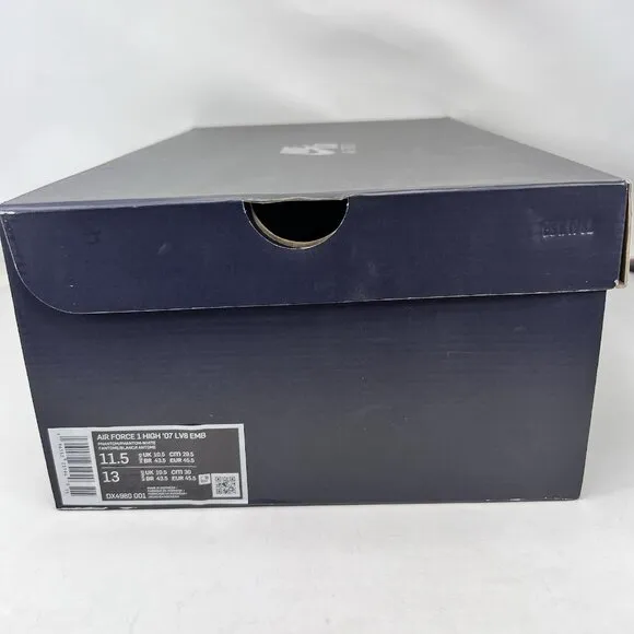 Nike Air Force 1 High 07 LV8 EMB Inspected By Swoosh Shoes Men’s Size 11.5