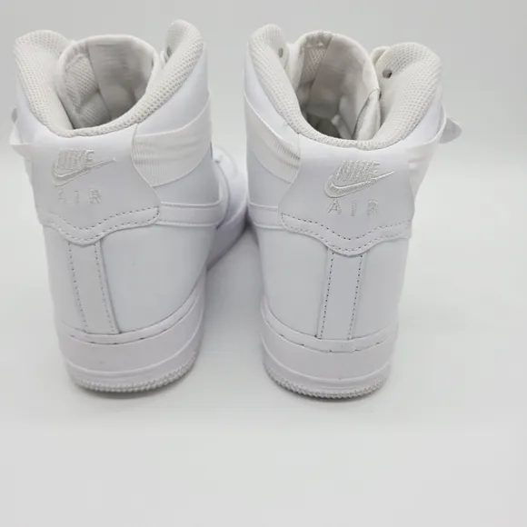 Nike Air Force 1 High Top LE DH294-111 White Sneakers Youth Size 7