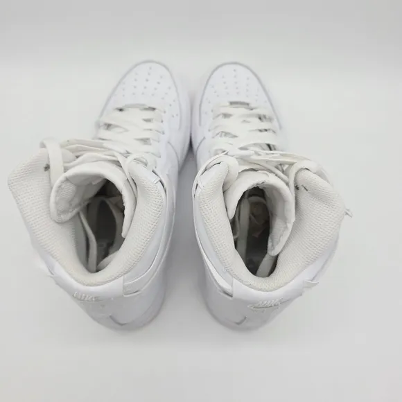 Nike Air Force 1 High Top LE DH294-111 White Sneakers Youth Size 7