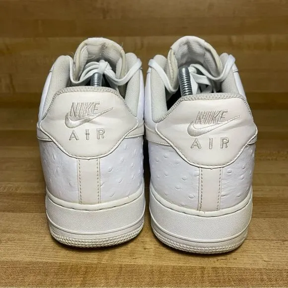 Nike Air Force 1 Low '07 LV8 Ostrich White Mens Shoes Size 14 718152-104 AF1