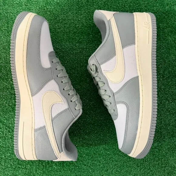 Nike Air Force 1 Low '07 LX Mica Mens Shoes Green White DV7186-300 NEW Multi Sz