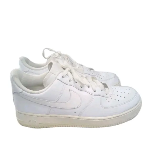 Nike Air Force 1 Low '07 White Shoes Men's Size 10.5