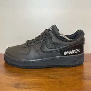 Nike | Air Force 1 Low Gore-Tex Shoes - Black ; Mens 7